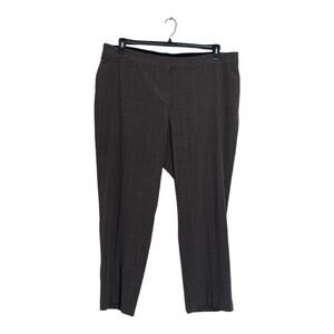JM Collection brown plaid wide legs pants size 24W